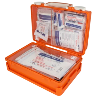 First Aid case Quick with contents acc. to DIN 13157