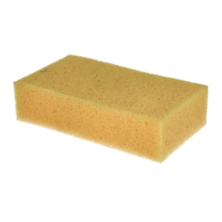 Sponge made of solid foam