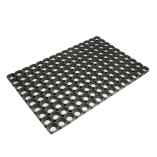 Rubber honeycomb floor mat 600 x 400 mm