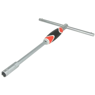 Cl&eacute; &agrave; douille SW 10 mm 310 mm - avec poign&eacute;e en T