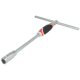 Cl&eacute; &agrave; douille SW 12 mm 310 mm - avec poign&eacute;e en T