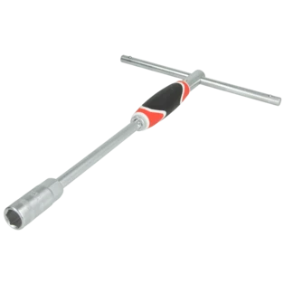 Cl&eacute; &agrave; douille SW 13 mm 310 mm - avec poign&eacute;e en T