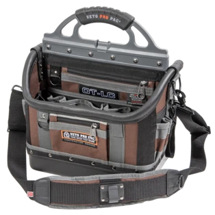 Borsa porta untensili per uso professionale con tracolla 