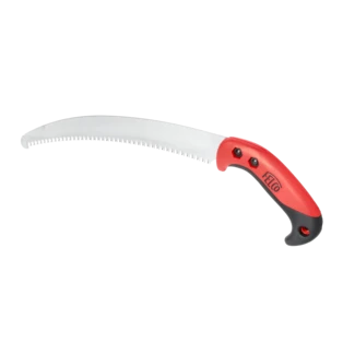 Sega per lavori di potatura con lama curvata fino a 120 mm di spessore ramo