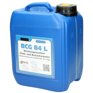BCG 84 L vloeibare sealer voor drink- en servicewaterleidingen met waterverlies tot 10 liter