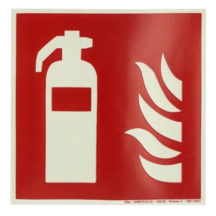Segnale di indicazione estintore 150 x 150