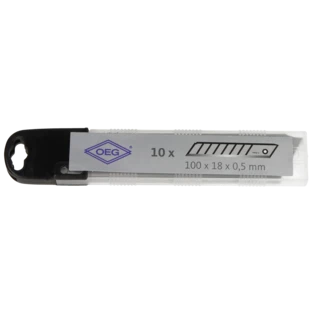 Vervangingsmesjes 18 mm voor cuttermes