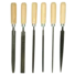 Set van 6 sleutelvijlen 150 mm geslepen 2