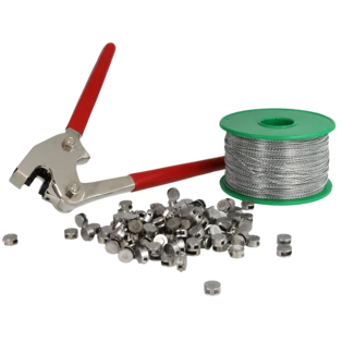 Loodzegeltang-set 130 mm &Oslash; 8 mm