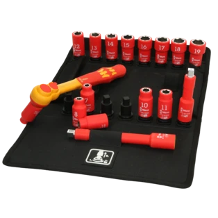 Zyklop VDE ratchet set 17 pieces