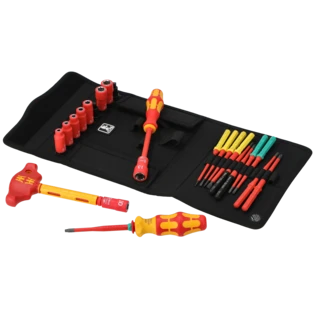 Impugnatura Kraftform Compact VDE 24 Allrounder Set 1, 25 pezzi