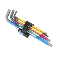 L-key set for hexagon sockets long sizes 1.5 - 10 mm