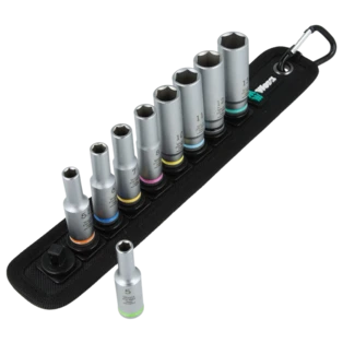 Steckschl&uuml;sselsatz mit schmalem 1/4" Antrieb