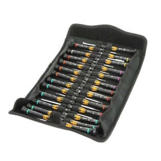 Screwdriver set for electronic applications 