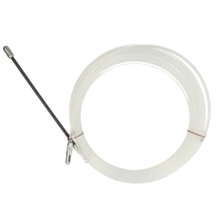 Pull-through spiral  10 m with lug/spring