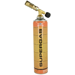 Soldering unit with compressed-gas can up to 1,800 &deg;C (3,272 &deg;F)