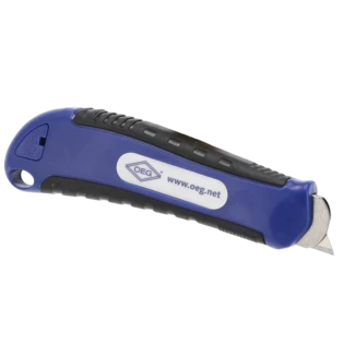 Sicherheitsmesser mit automatisch r&uuml;ckf&uuml;hrender Trapezklinge