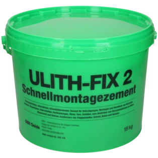 Ulith-Fix 2 Schnellmontagezement 15 Kg im Eimer