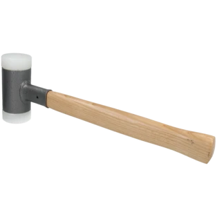 Nylon hammer 1,300 g with replaceable face