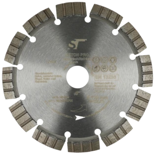 Universal-Diamanttrennscheibe f&uuml;r Beton mit Kernschutz