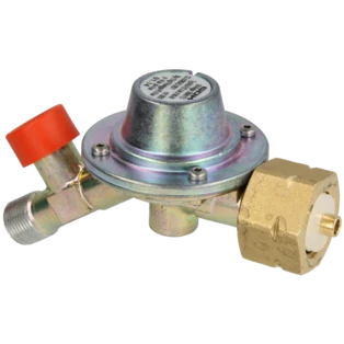 GOK r&eacute;gulateur de pression moyenne PS 16 bar,12 kg/h,Comb-A. x 3/8 LH-KN 4,0 bar