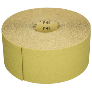 Abrasive on a roll grit 40