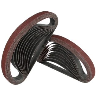 Abrasive belts 20 x 520 mm grit 40