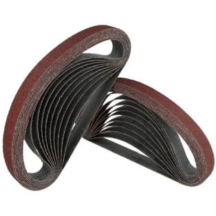Abrasive belts 20 x 520 mm grit 120