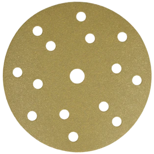 Abrasive discs &oslash; 150 mm 14 holes grit 600 with Velcro backing