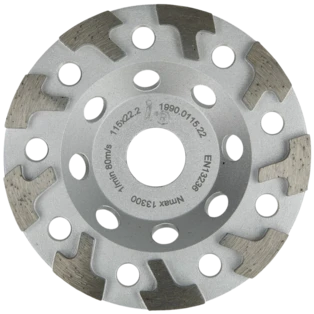 Universal grinding head HU850 115 x 22.23 mm