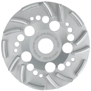 Universele komschijf HU850C 125 x 22,23 mm