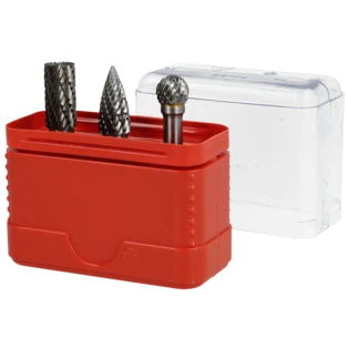 Tungsten carbide rotary burr set