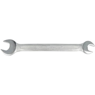 Double open-ended spanner 13 x 17 mm