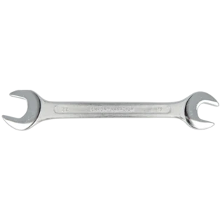 Double open-ended spanner 19 x 22 mm