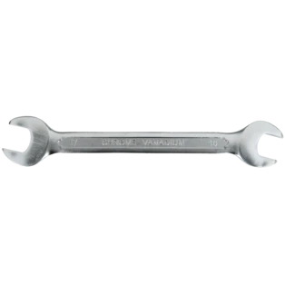 Double open-ended spanner 16 x 17 mm