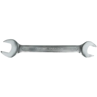 Double open-ended spanner 20 x 22 mm