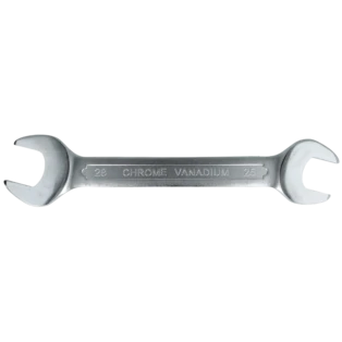 Double open-ended spanner 25 x 28 mm