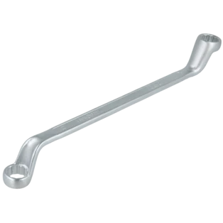 Double ring spanner offset 14 x 15 mm