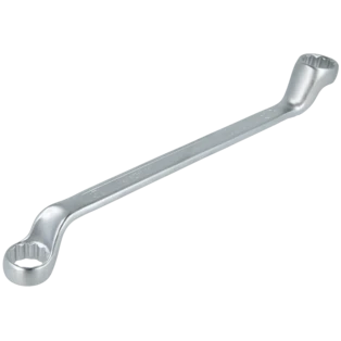 Cl&eacute; mixte double coud&eacute;e 20 x 22 mm