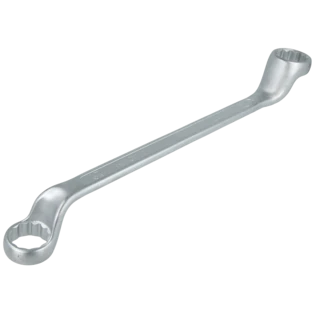 Cl&eacute; mixte double coud&eacute;e 24 x 27 mm