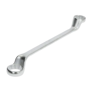 Cl&eacute; mixte double coud&eacute;e 24 x 30 mm