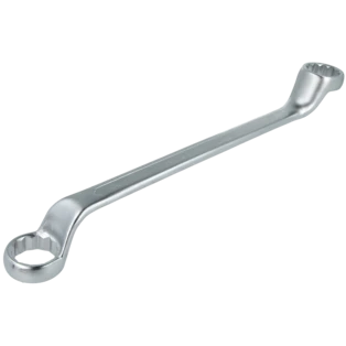 Cl&eacute; mixte double coud&eacute;e 30 x 32 mm