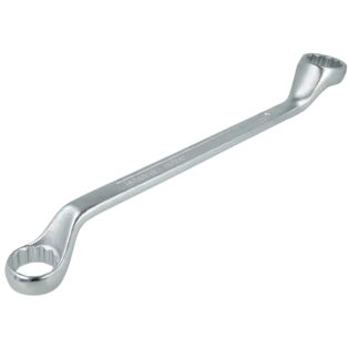 Cl&eacute; mixte double coud&eacute;e 27 x 32 mm