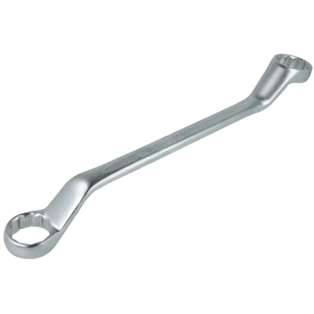 Cl&eacute; mixte double coud&eacute;e 32 x 36 mm