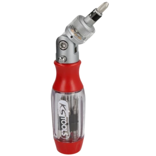 Flexkopf Schraubendreher mit Ratschenfunktion