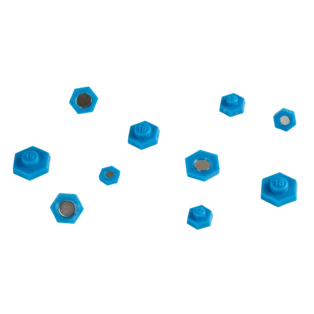 Magnetische Steckschl&uuml;ssel-Eins&auml;tze 10 - 19 mm