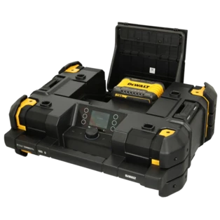 Accu- en net-radio met oplaadfunctie