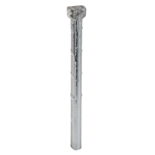 Staple gun nail type J with a length of 14 mm