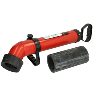 Hand pump for pipe cleaning