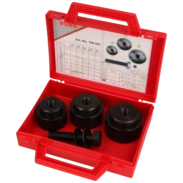 Screw-hole punch set in a case 4-piece